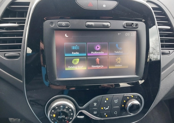Renault Captur cena 47900 przebieg: 77000, rok produkcji 2018 z Poznań małe 137